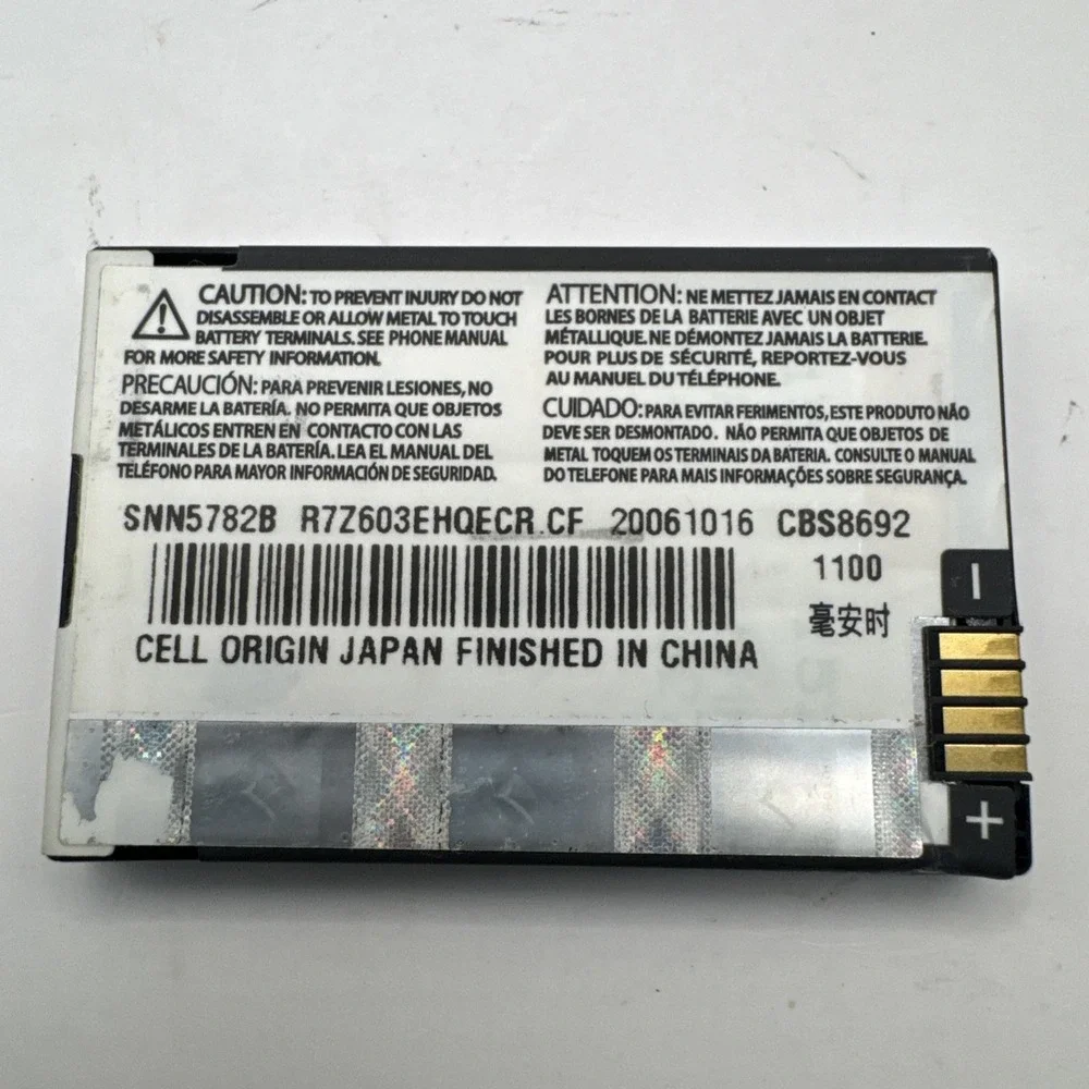 Battery BT60 For Motorola C290 i880 ic902 Q V190 V195 V197 i580 Z6m A1200